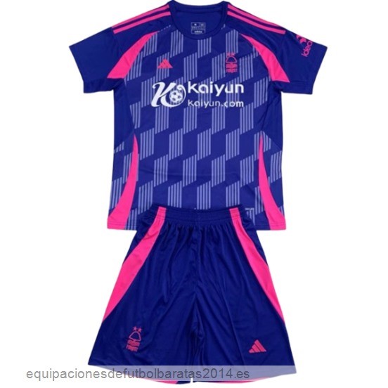 Nuevo 2ª Conjunto De Hombre Nottingham Forest 24/25 Azul Baratas